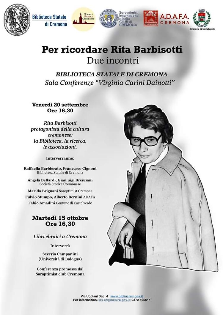 Incontro in ricordo di Rita Barbisotti