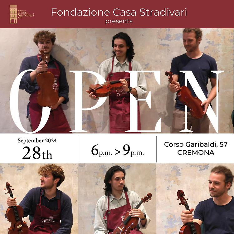 Esposizione dei primi violini degli allievi liutai