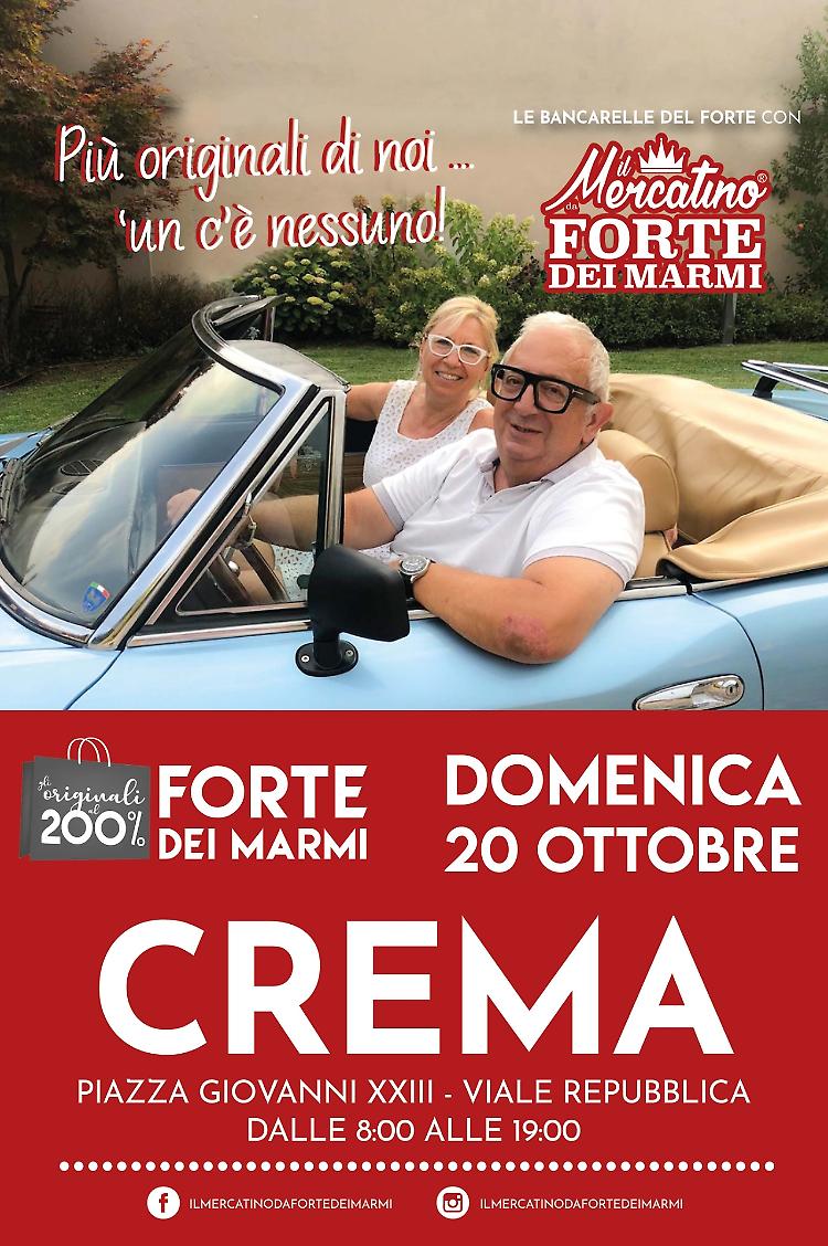 A tutto shopping con Il mercatino da Forte dei Marmi
