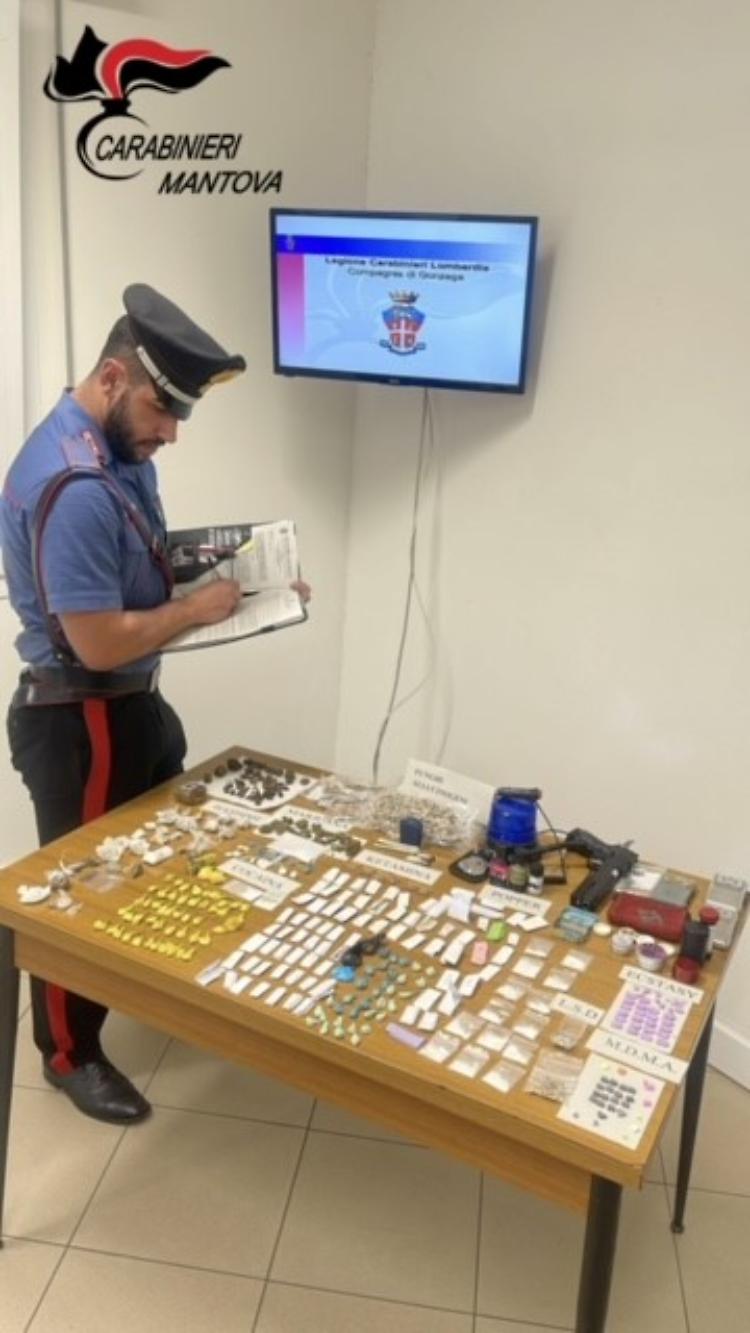 Operazione antidroga nel Mantovano, presenti anche i Nas di Cremona