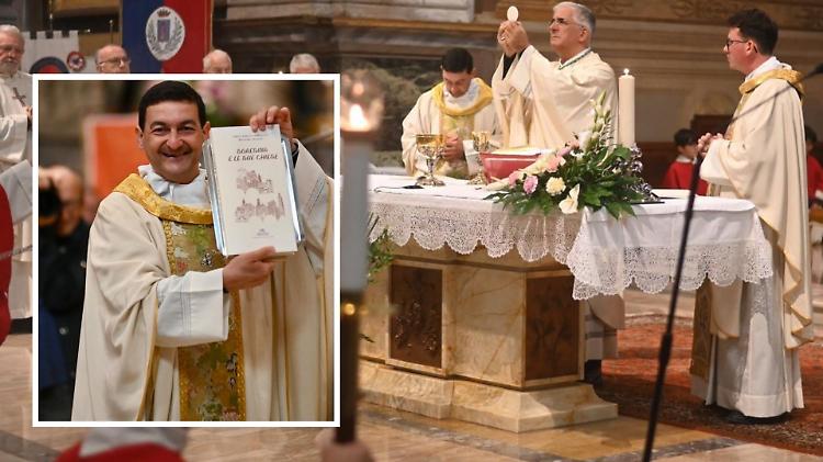 I fedeli salutano don Andrea: un giorno di festa