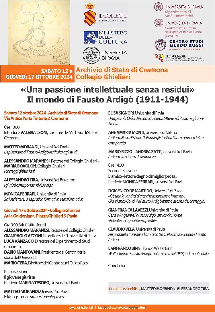 Il mondo di Fausto Ardigò, intellettuale appassionato