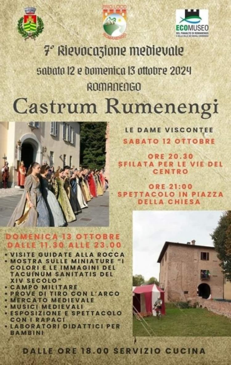 Castrum Rumenengi, rievocazione medievale