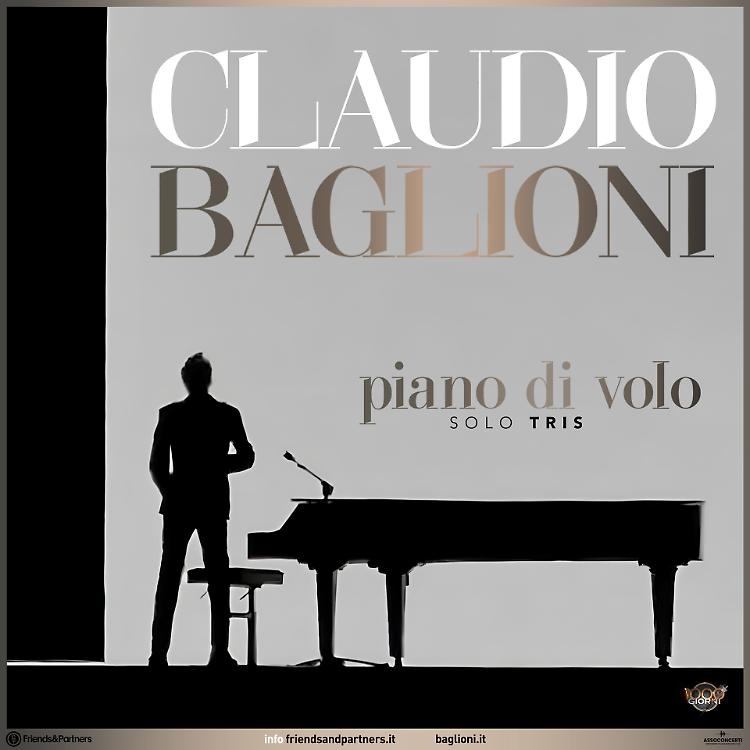 ANNULLATO - Claudio Baglioni: Piano di Volo soloTRIS