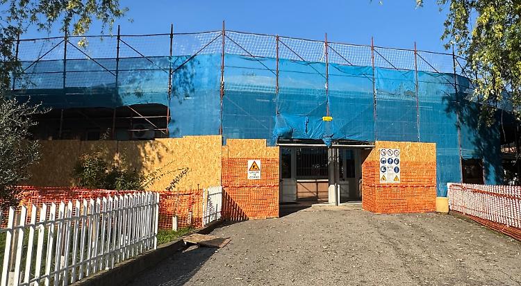 Cantiere all’Aroldi: i 37 bimbi traslocano