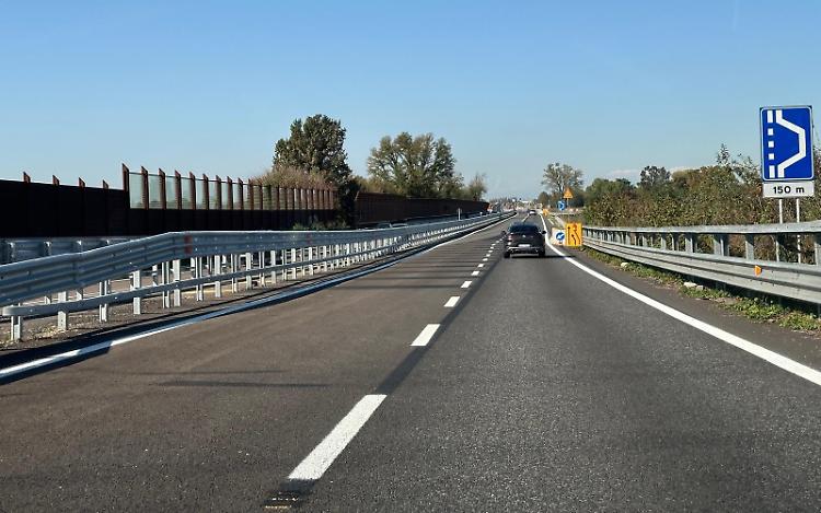 Aperto un nuovo tratto raddoppiato della Paullese
