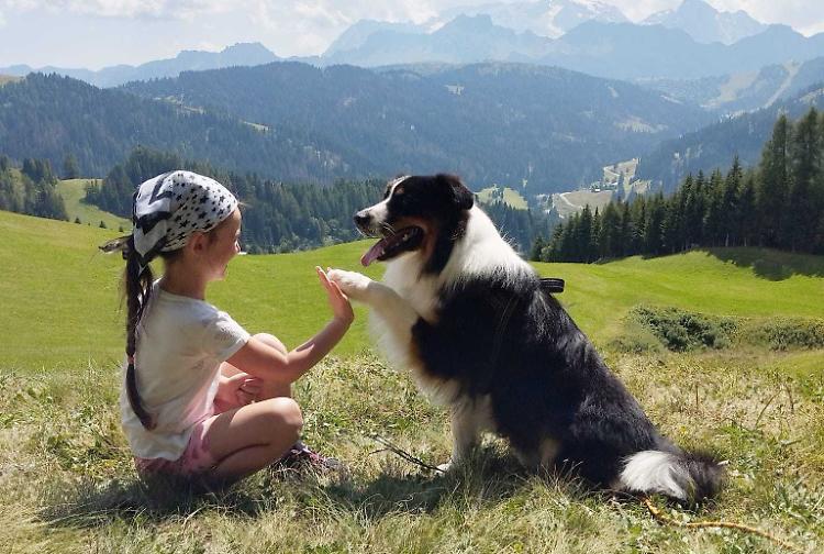 Amelie e Artù, la foto più bella