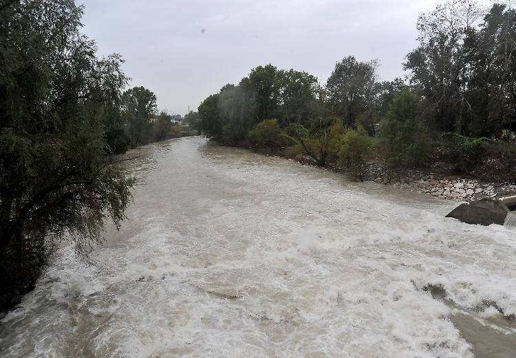 Fiumi, Serio in piena. E allerta anche per l'Adda