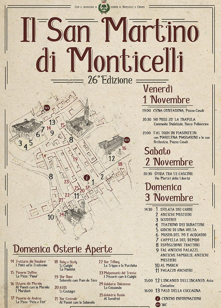"T'al Digh in Piasintein":26° Edizione del San Martino 