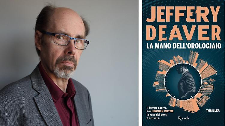 Jeffery Deaver a Crema, orologiaio del thriller