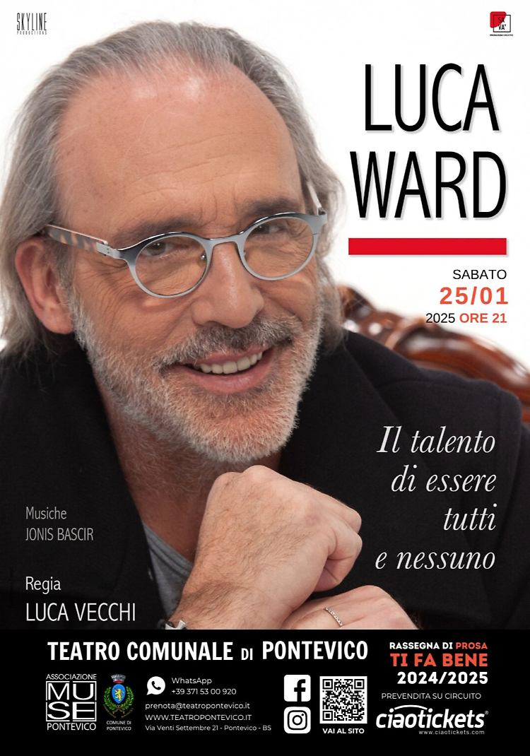 "Il Talento di Essere Tutti e nessuno" di Luca Ward