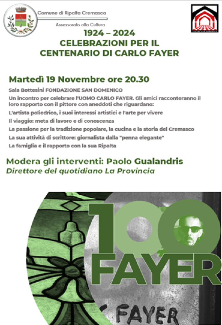 "Carlo Fayer": un uomo educato ribelle 