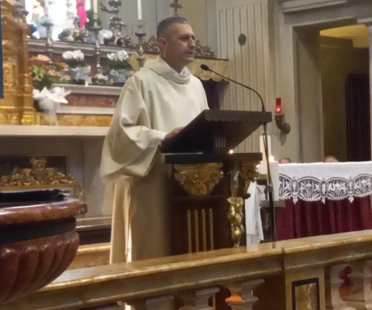Il maresciallo-diacono sull'altare: «Un servizio che metterò a disposizione della comunità»