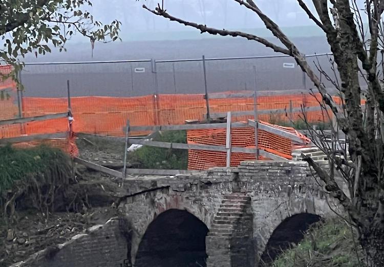 Terzo S. Martino con il ponte interrotto