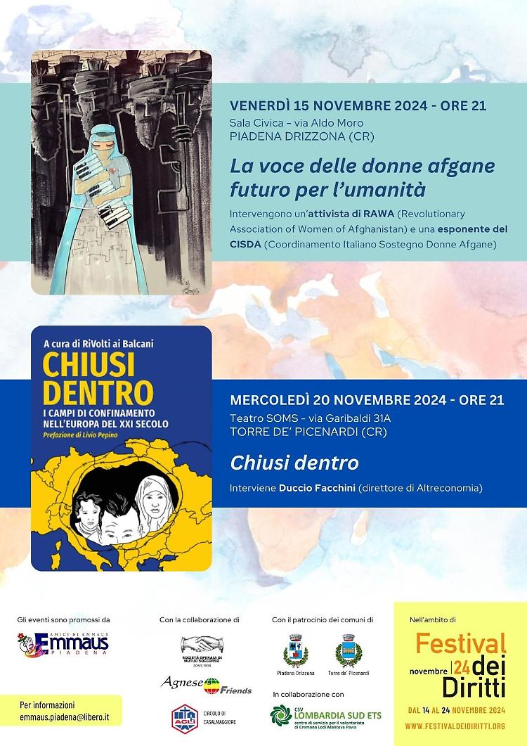 "La voce delle donne afghane, futuro per l’umanità"