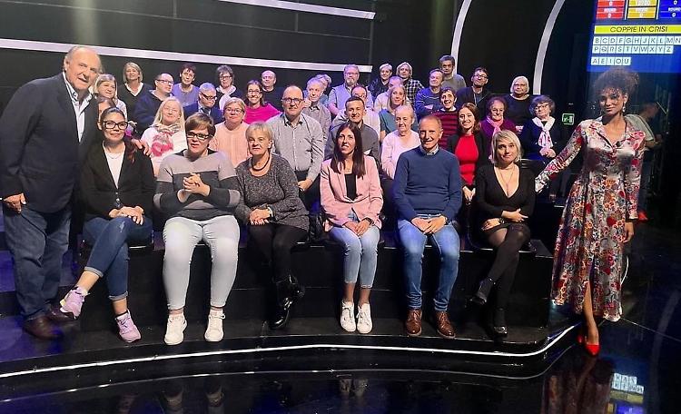 Pubblico pizzighettonese a 'La Ruota della fortuna' di Gerry Scotti