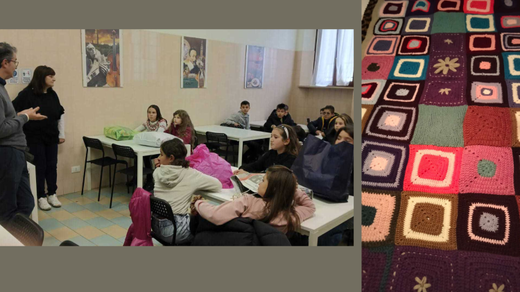 Dai  piccoli coperte e solidarietà