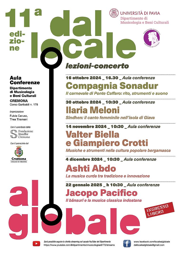 Lezione-concerto con il polistrumentista e compositore curdo Ashti Abdo 