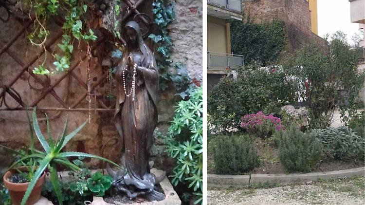 Madonnina scomparsa, giallo risolto: «È mia»
