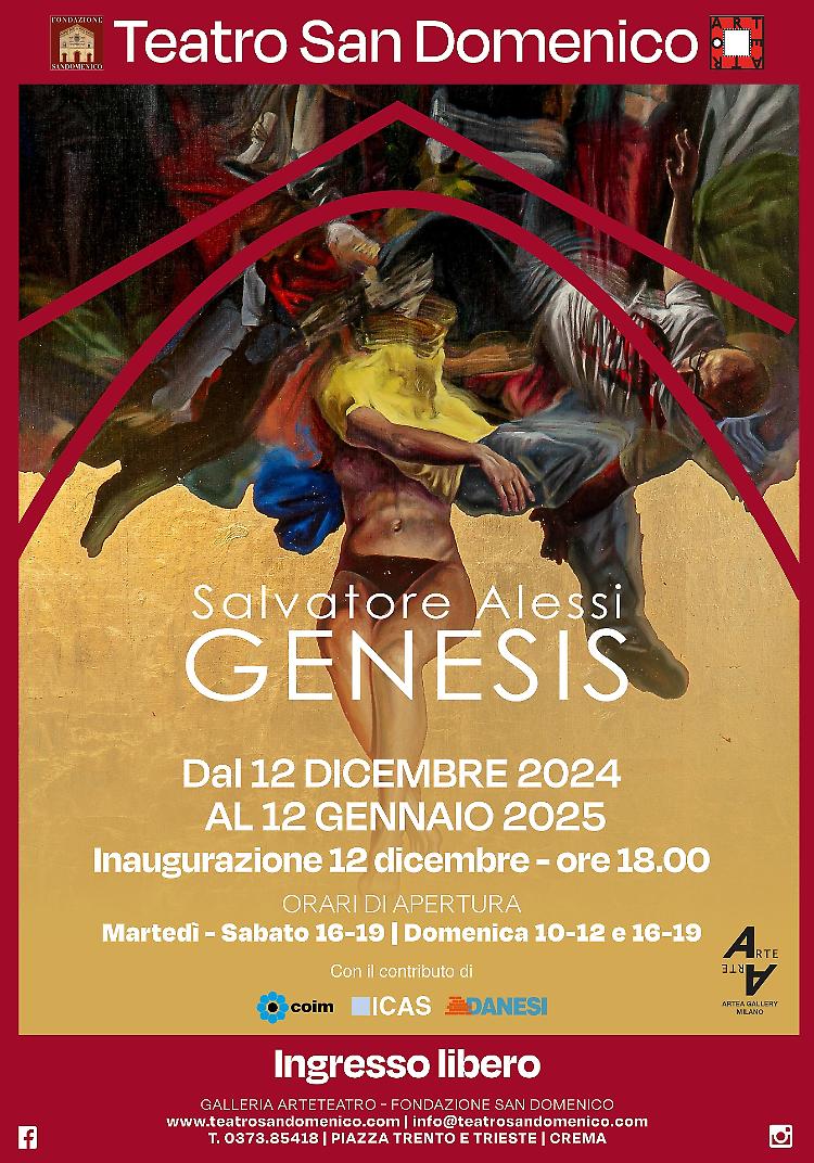Inaugurazione mostra "Genesis" di Salvatore Alessi