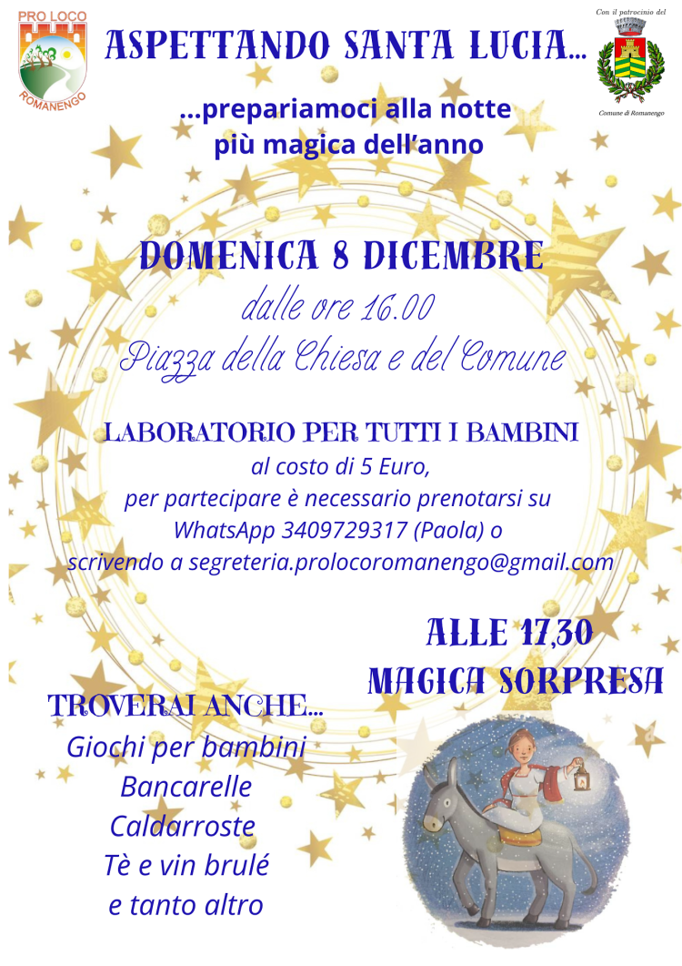 Aspettando Santa Lucia... la notte più magica dell'anno