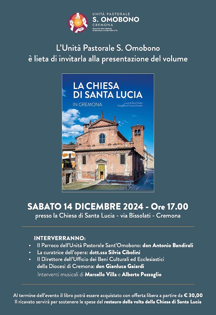 Presentazione del volume "La Chiesa di santa Lucia"