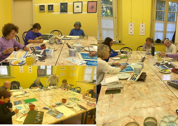 Mostra "Passione acquerello" degli allievi di Fulvio Fiorini