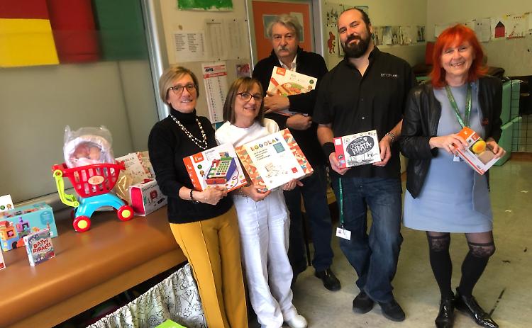 Doni ai piccoli della Neuropsichiatria