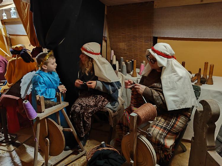 L'arrivo dei Re Magi al Presepe Vivente