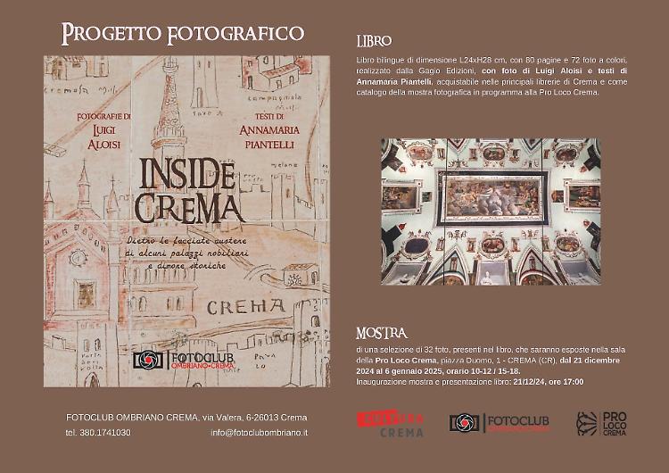 Presentazione libro fotografico e mostra con gli scatti di palazzi e dimore storiche della città