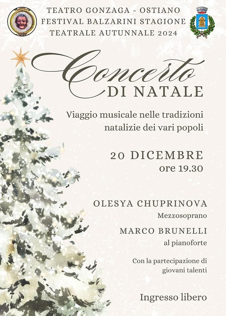 Concerto di Natale al teatro Gonzaga