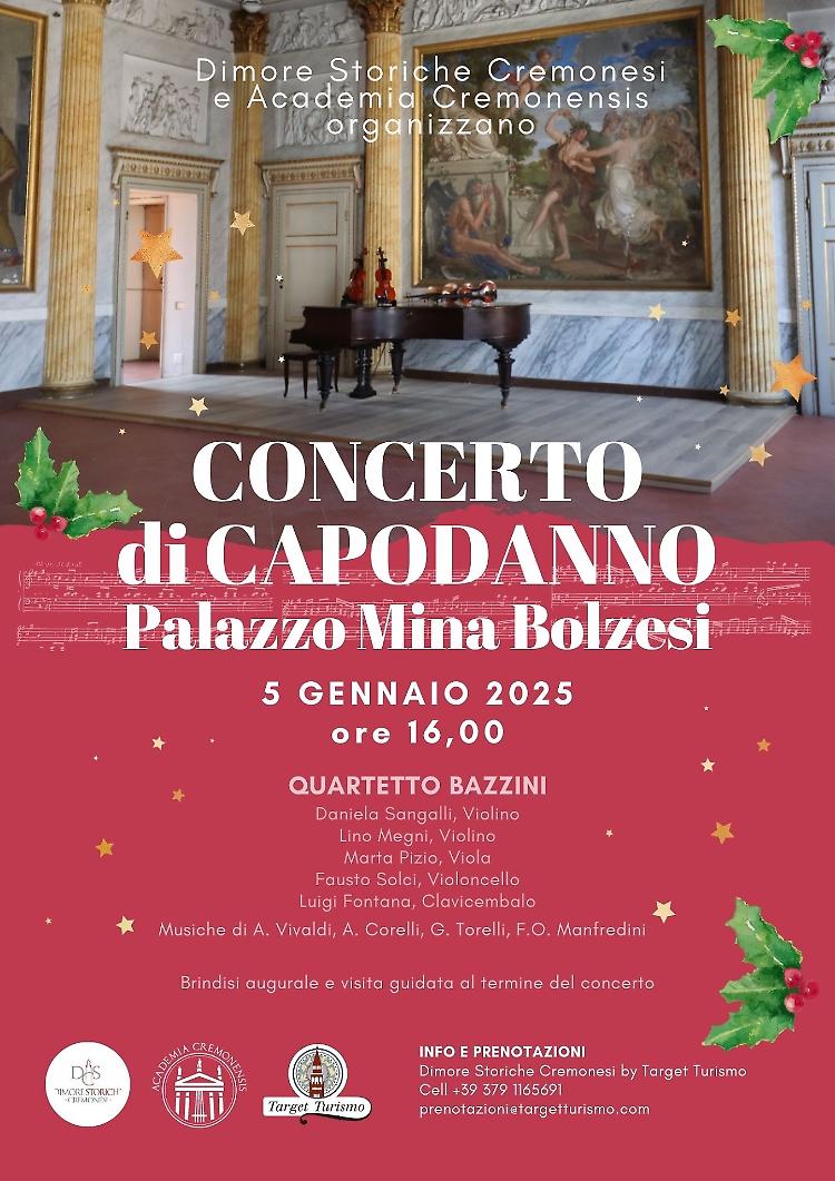Concerto di capodanno con il "Quartetto Bazzini"