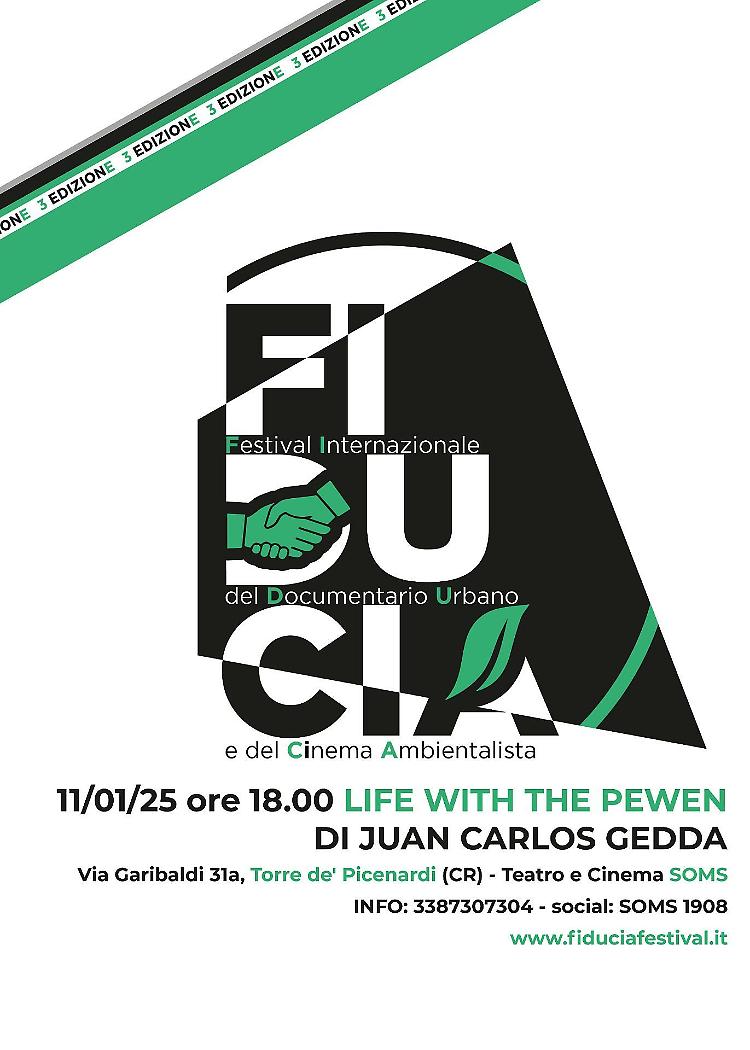 Proiezione del docu-film: "Life with the Pewen" di Juan Carlos Gedda