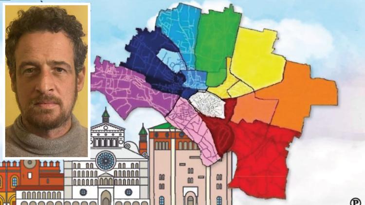 La proposta: i quartieri «ridisegnati a spicchi»