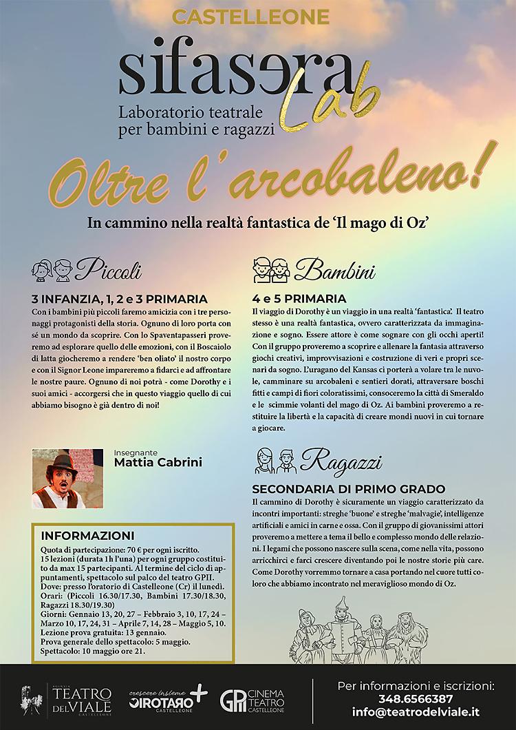Laboratorio teatrale per bambini e ragazzi "SifaseraLab"