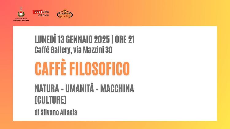 Conferenza con Silvano Allasia su: natura, umanità, macchina