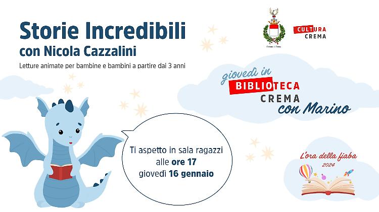 Letture animate per bambini con Nicola Cazzalini
