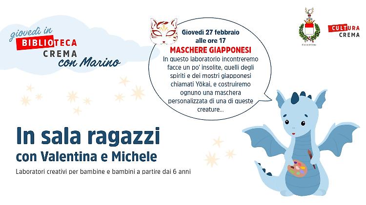 Laboratorio creativo per bambini: maschere giapponesi