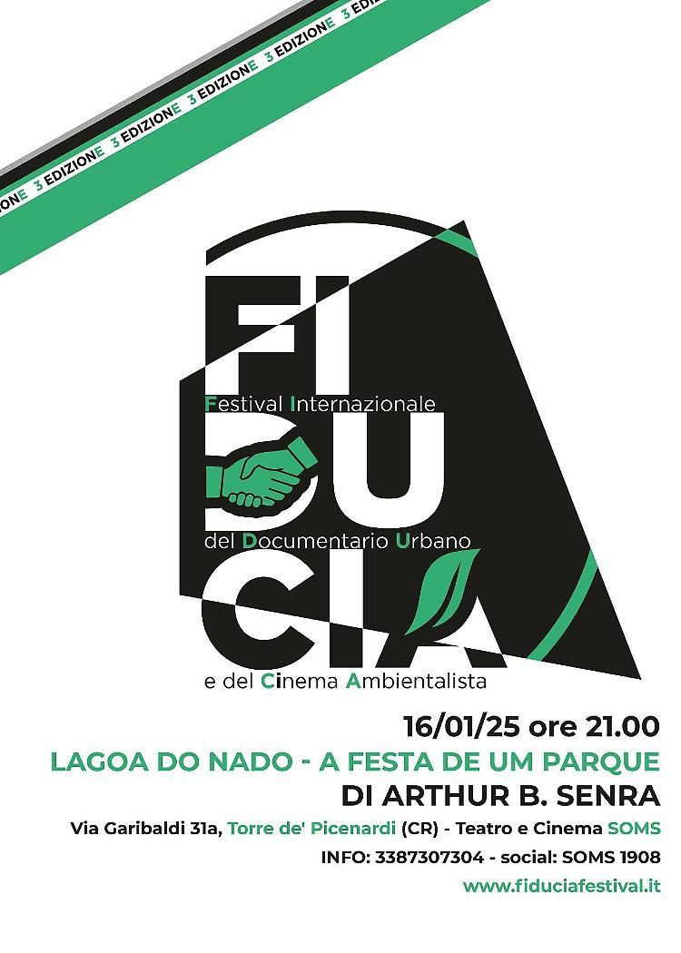 Proiezione del documentario “Lagoa do Nado - A Festa de um Parque”