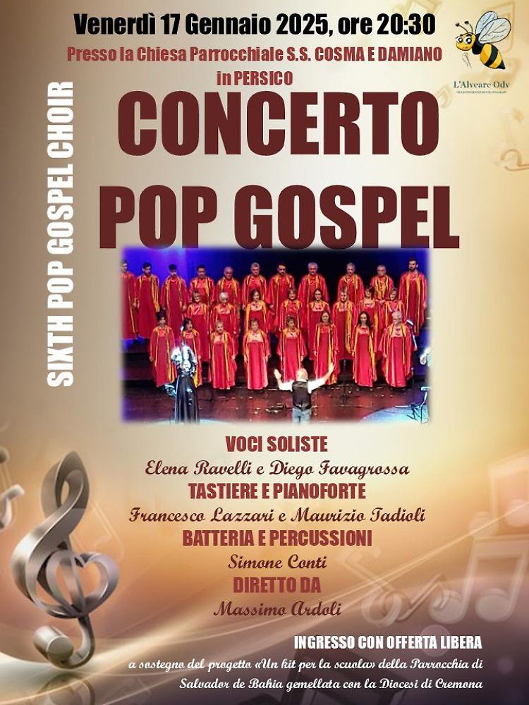 Concerto del Sixth Pop Gospel Choir 