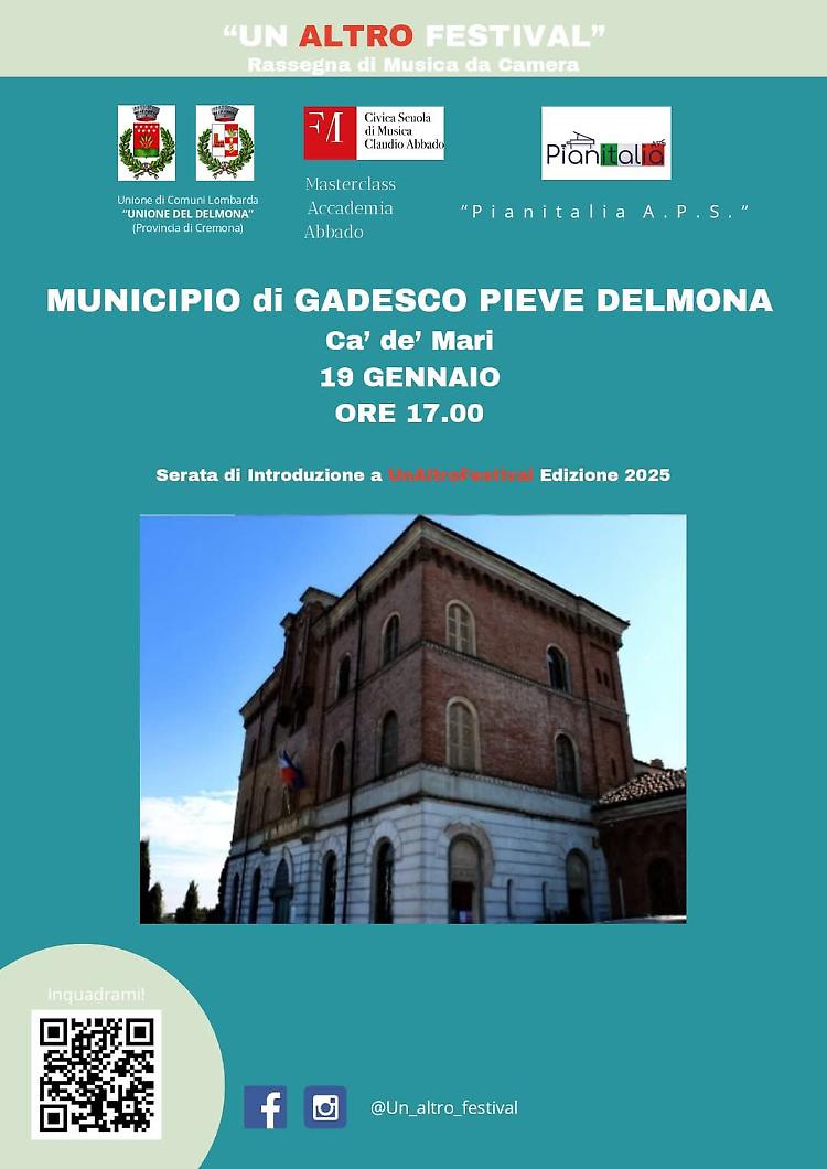 "Un altro festival" edizione 2025 - Serata introduttiva