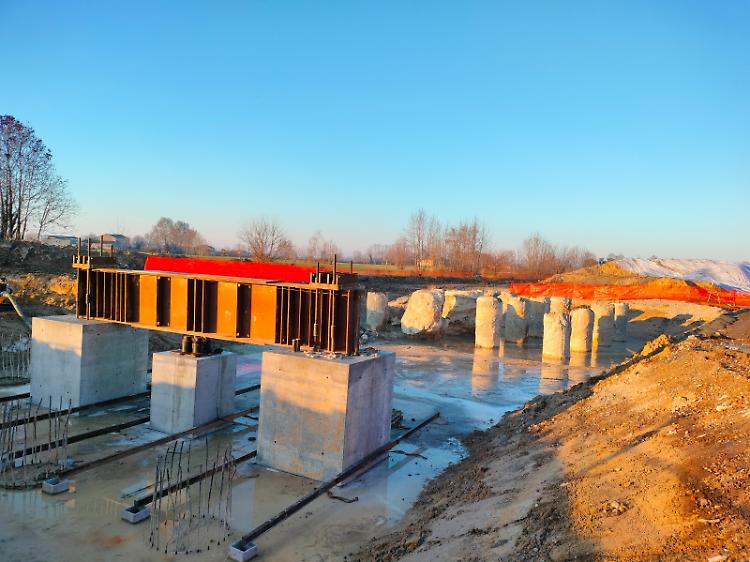 Raddoppio ferroviario Piadena-Mantova, avanzano i lavori