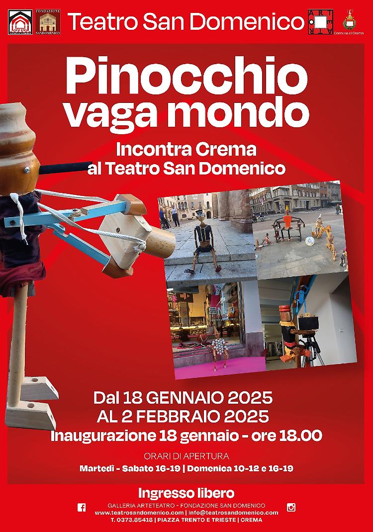 Inaugurazione della mostra: “Pinocchio vaga mondo” di Lino Monopoli