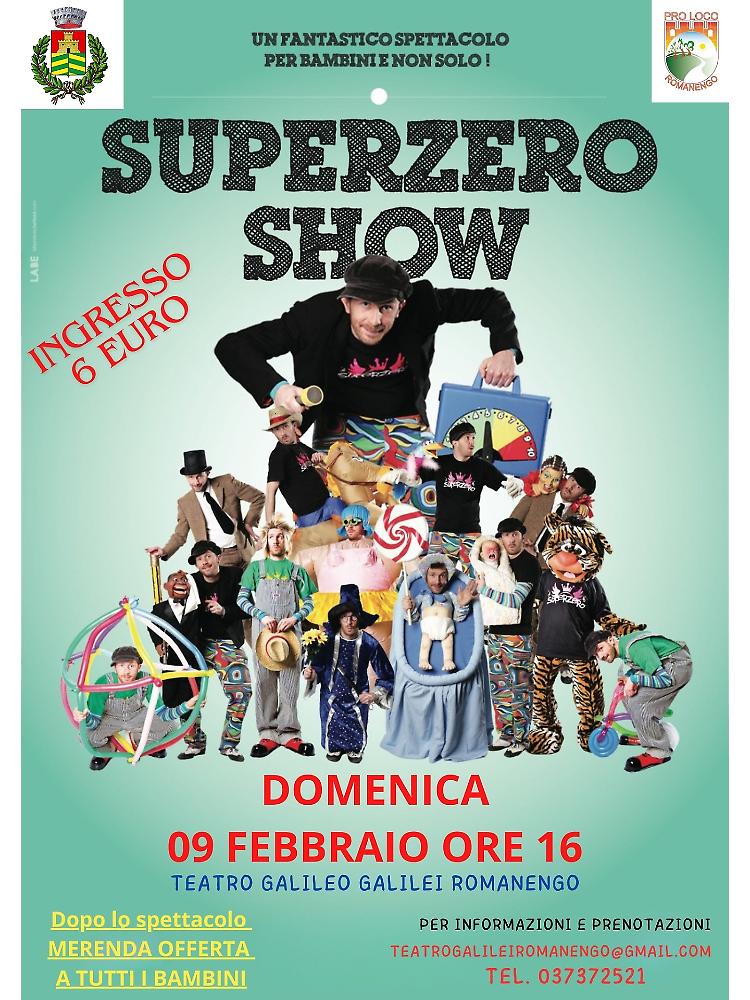 Spettacolo teatrale: "Superzero show"