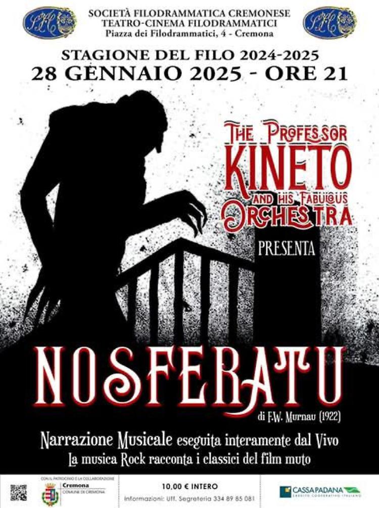 Nosferatu: narrazione musicale eseguita dal vivo