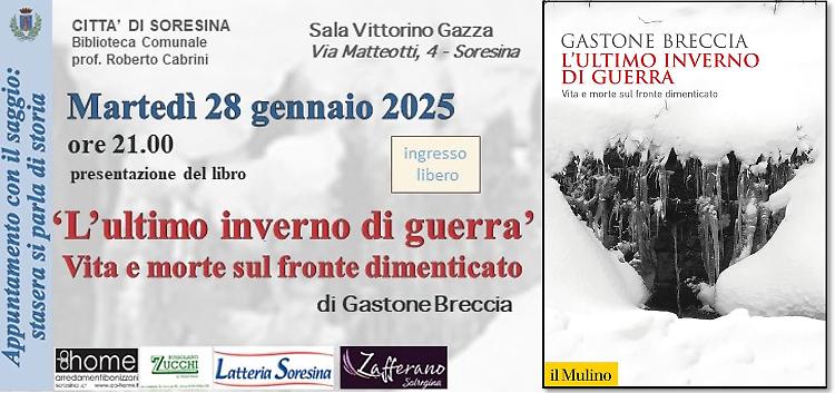 Presentazione del libro "L'ultimo inverno di guerra - vita e morte sul fronte dimenticato"