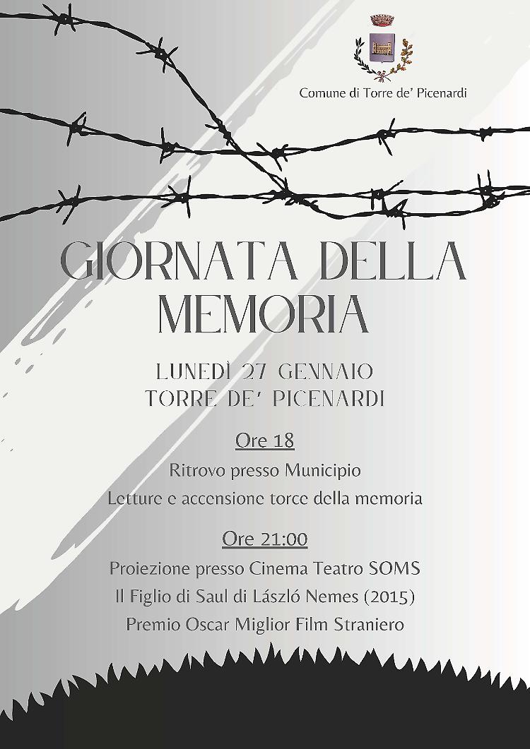 Giornata della Memoria: iniziative celebrative