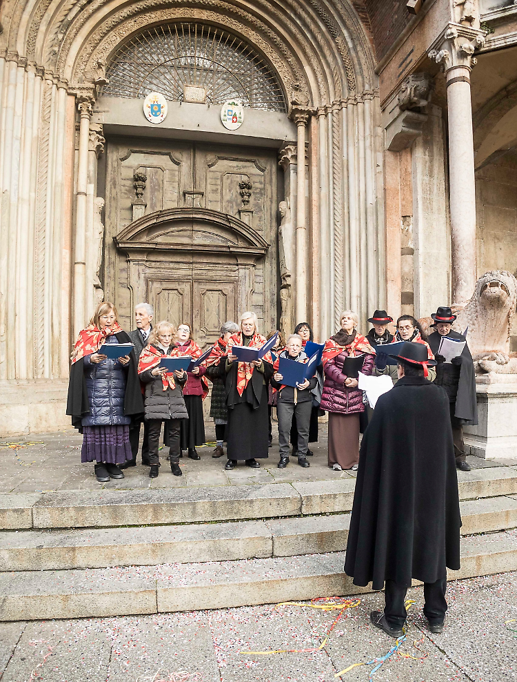 Corteo e canti per celebrare 'I Giorni della Merla'