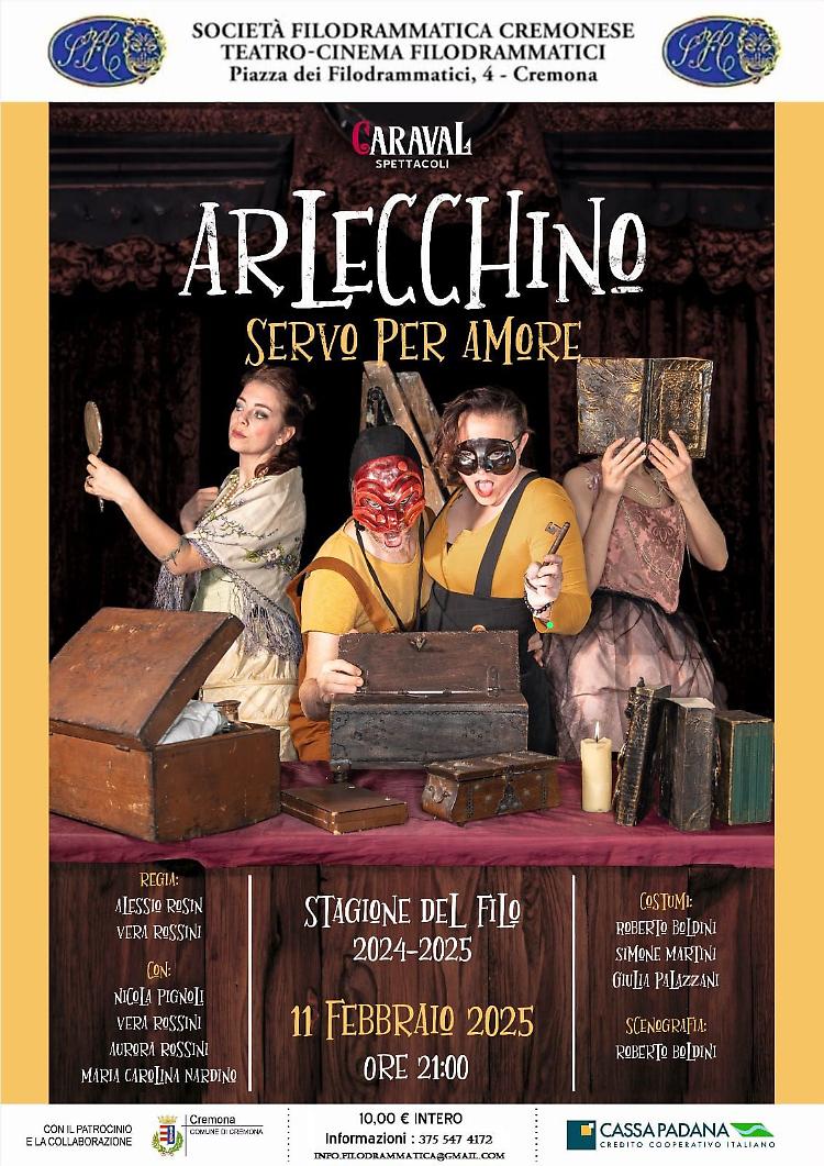 Caraval Spettacoli in "Arlecchino servo per amore"