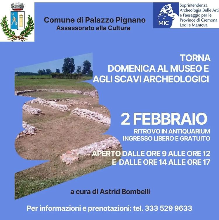 Domenica al museo e agli scavi archeologici
